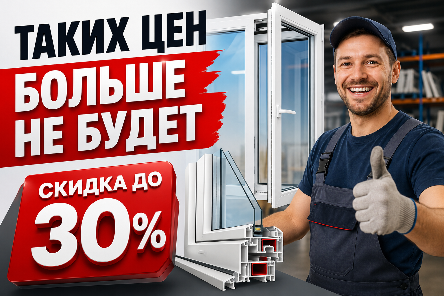 СКИДКИ ДО 30% НА КОМПЛЕКТУЮЩИЕ ДЛЯ ПЛАСТИКОВЫХ ОКОН! ТАКИХ ЦЕН МОЖЕТ БОЛЬШЕ НЕ БЫТЬ