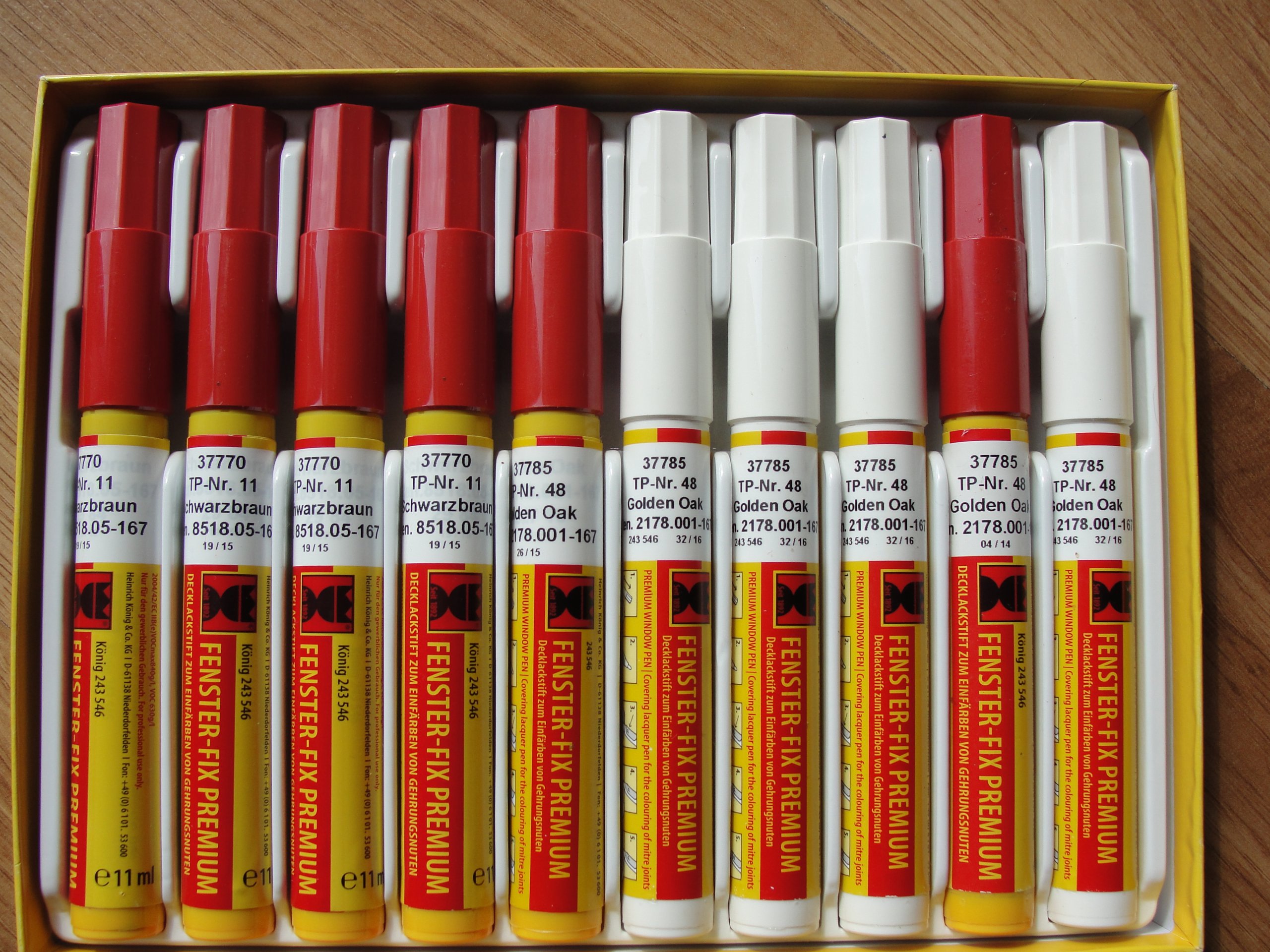 Безупречный шов как стандарт: ретуширующие карандаши Fenster-Fix Premium