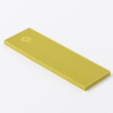 Рихтовочная пластина 34*100*4 мм (желтая) 