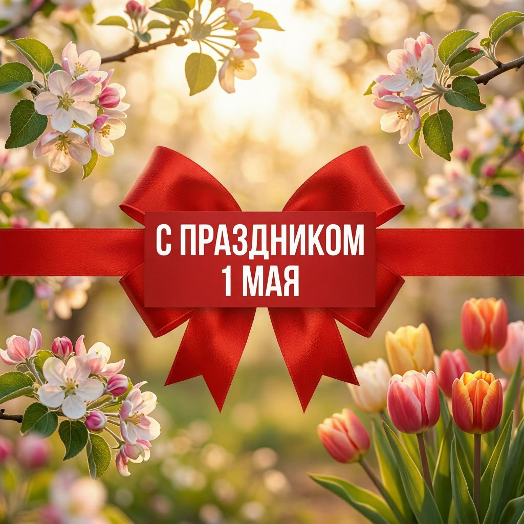 Компания "ЕТС-Групп" поздравляет Вас с праздником Весны и труда!