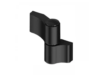 Петля дверная WALA WLINE-MX 2-х секционная, симметричная, черная