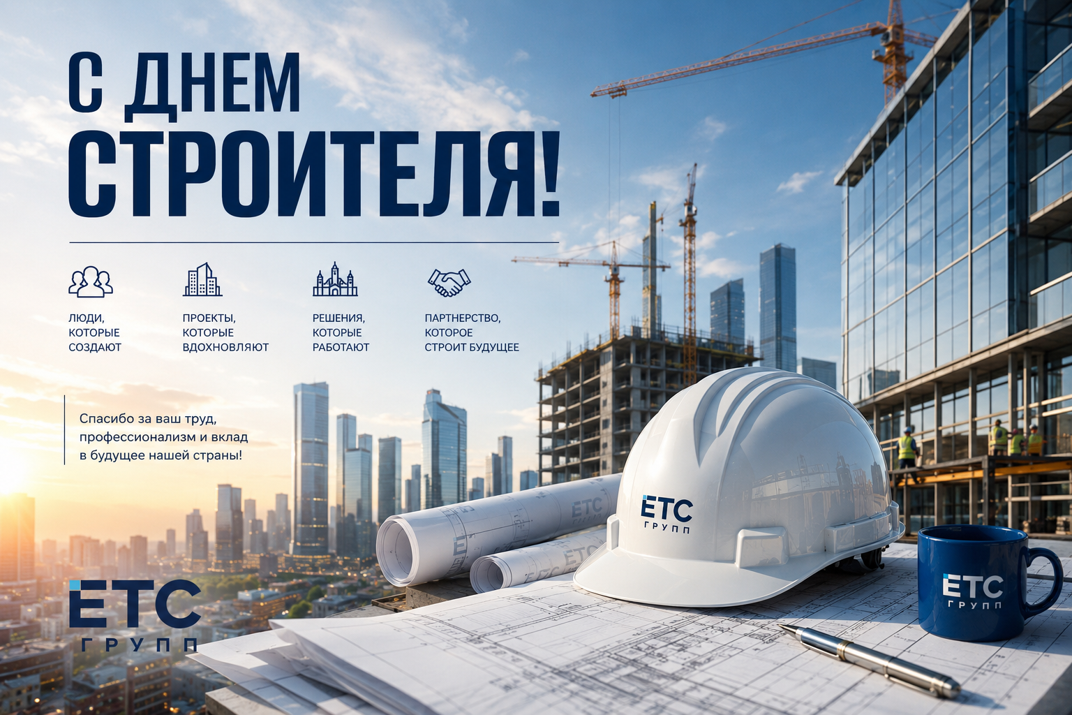 🏗 Есть профессии, которые меняют мир. Строители — создают его.