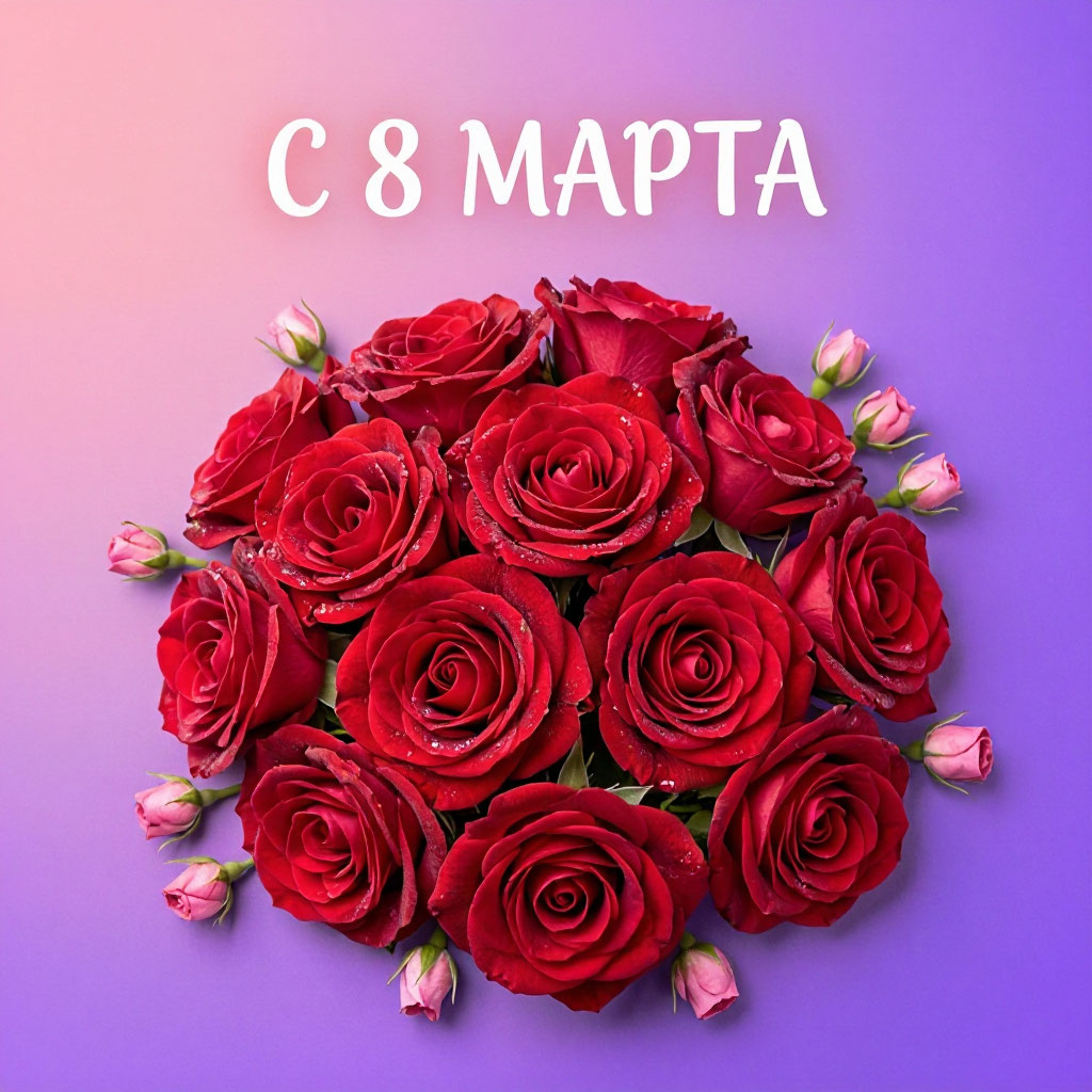 С Международным женским днем!