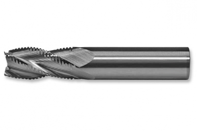 Фурнитурная четырехзаходная фреза со стружколомом