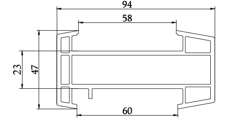 УНИКАЛЬНЫЕ доборные профили R-Line UNIVERSAL для оконных систем 58-60 мм.