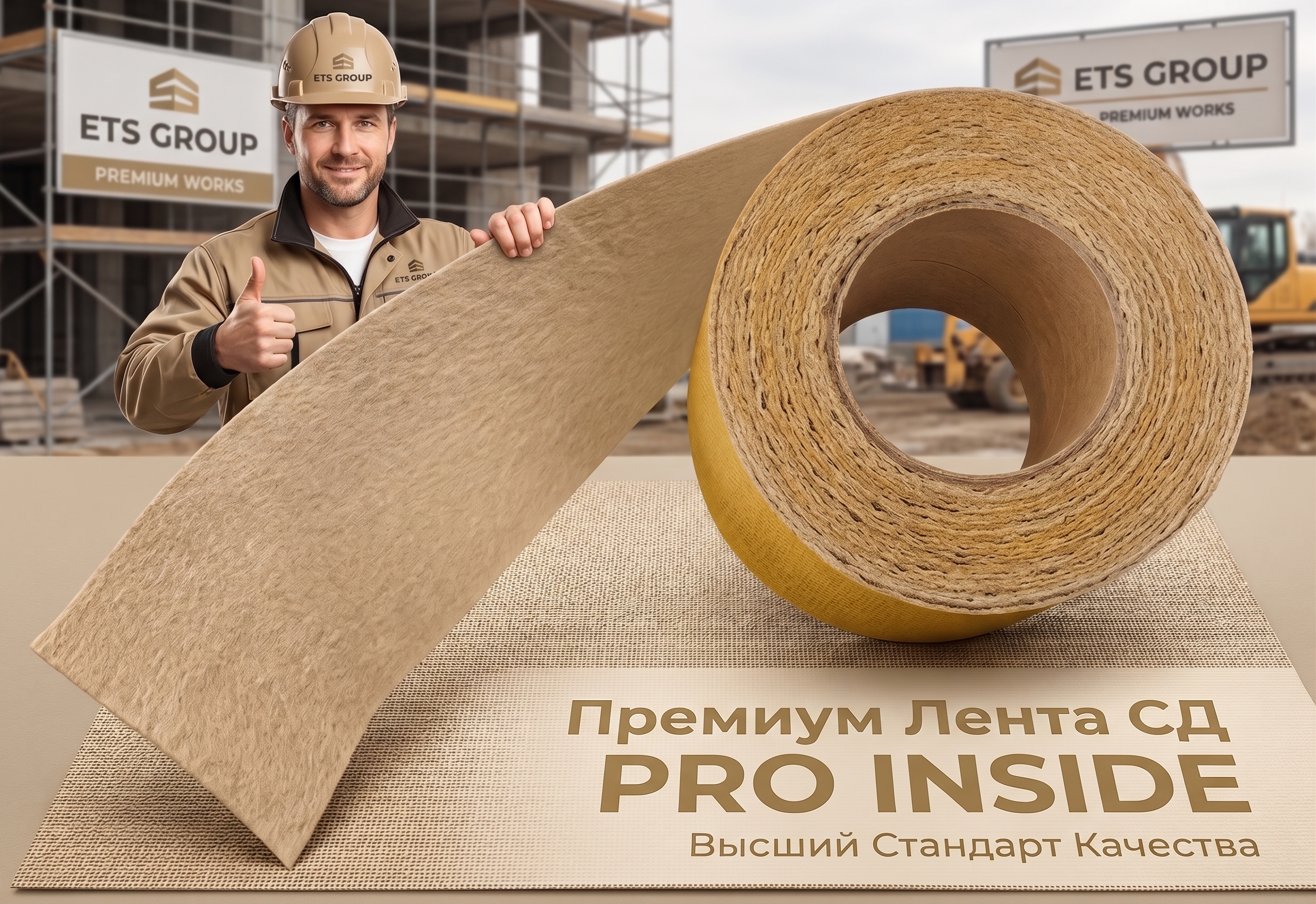 Премиальная внутренняя монтажная лента СД PRO INSIDE