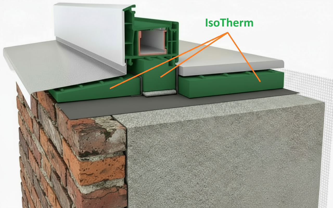 ЕТС Групп представляет термопрофиль под отлив и подоконник IsoTherm — новое УТП на оконном рынке