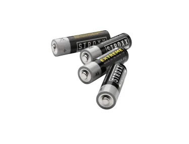 Алкалиновые (щелочные) батарейки AA / LR6 / 15A, 4 шт. в блистере, STROXX