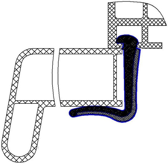 Прижимы монтажные подоконника ПМП (-«К», -«R») Прижимы монтажные подоконника ПМП (-«К», -«R»)
